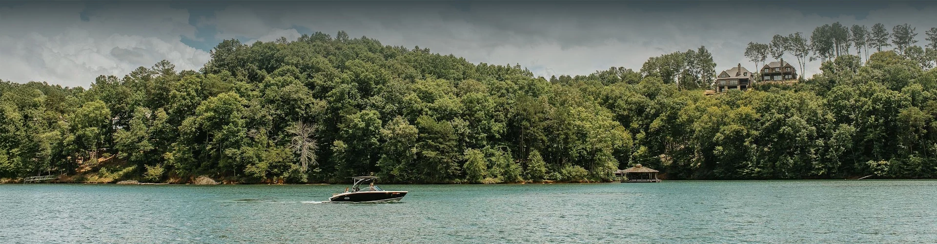 a boat on the water
