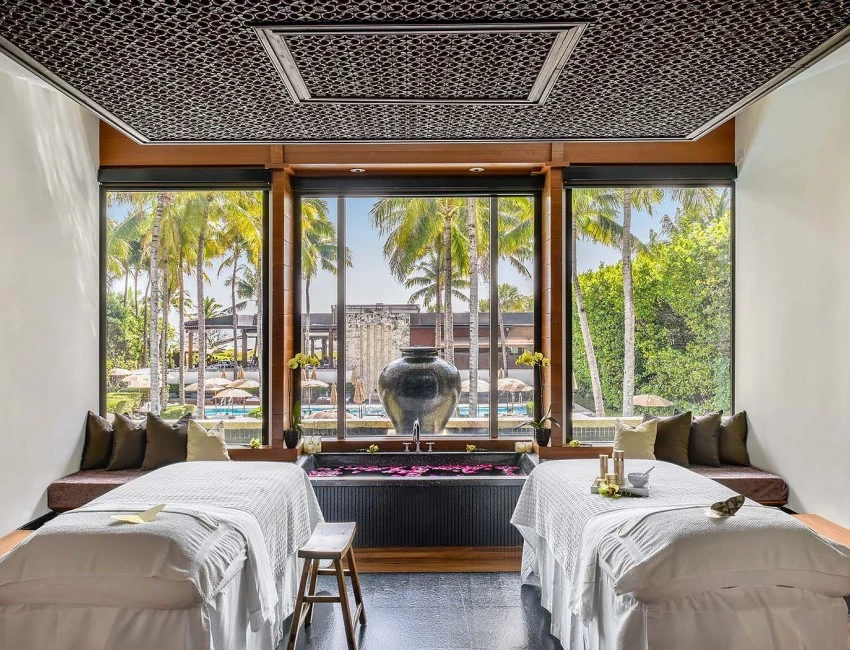 indoor view of a Spa room