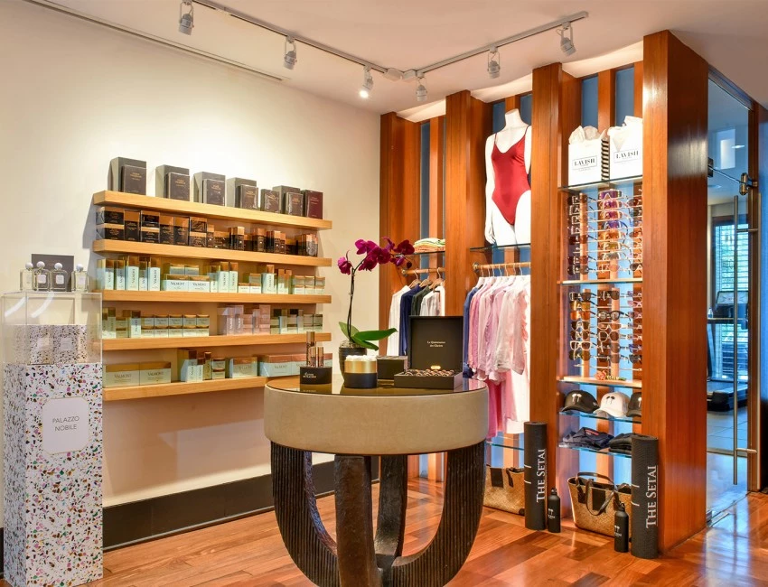 interior view of a boutique