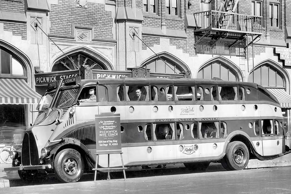 a bus parked on the street