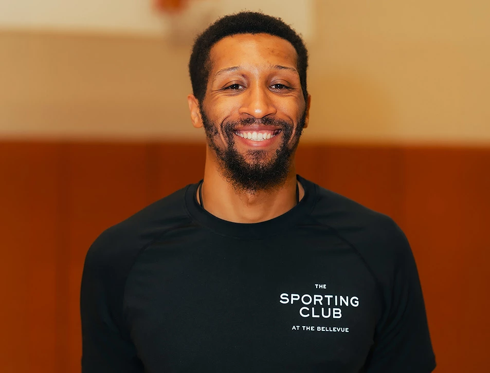 a man smiling at camera