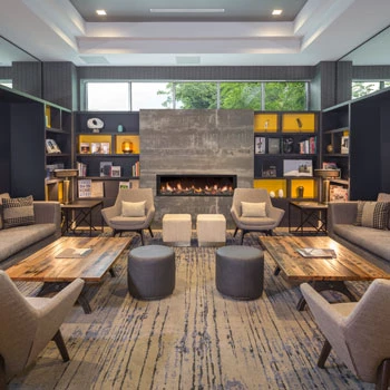 The library nook at The Summit