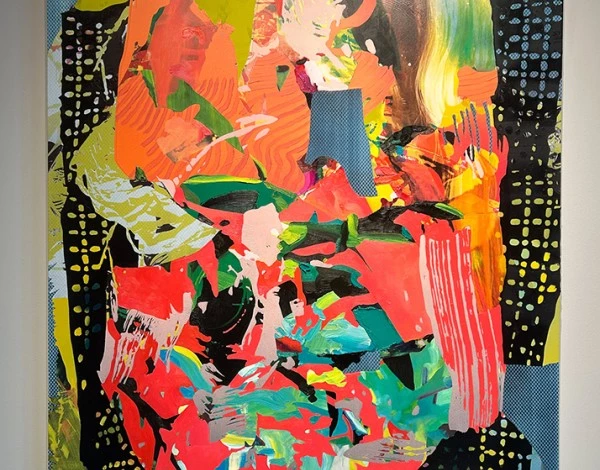 a painting on a wall