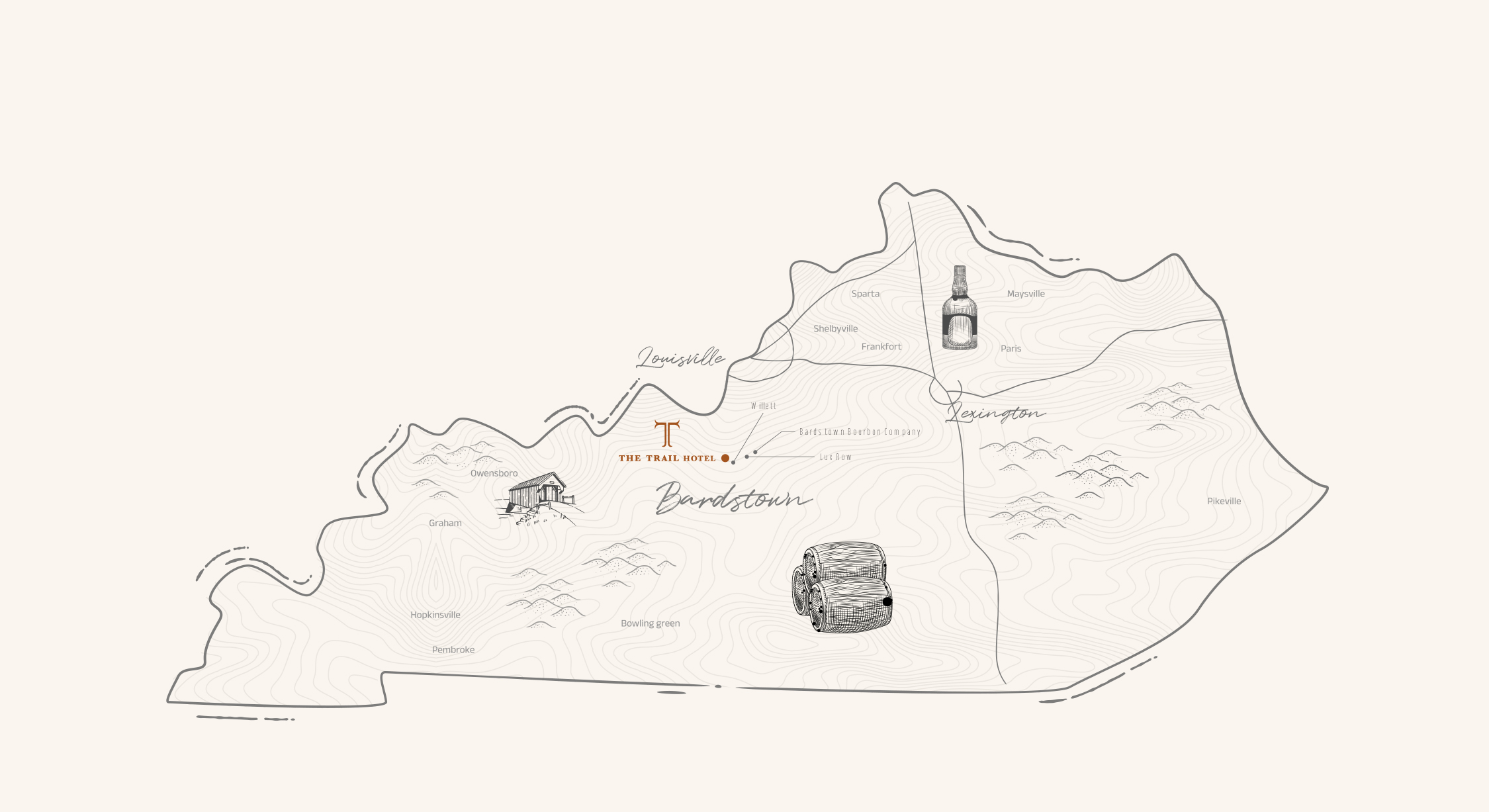 a map of a wine region