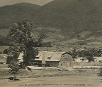 a house in a field