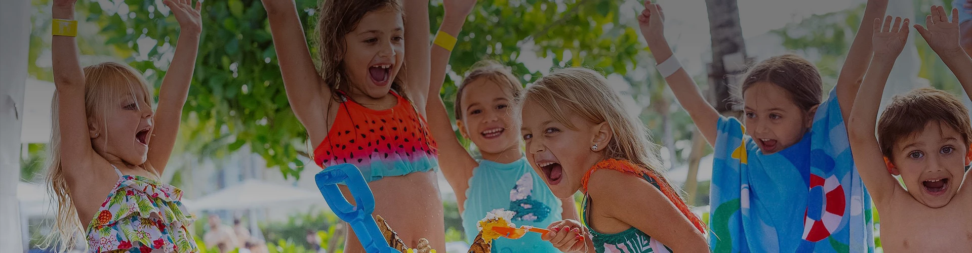 a group of girls eating ice cream
