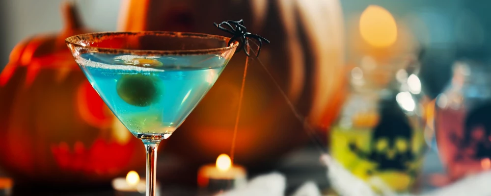 a close up of a drink