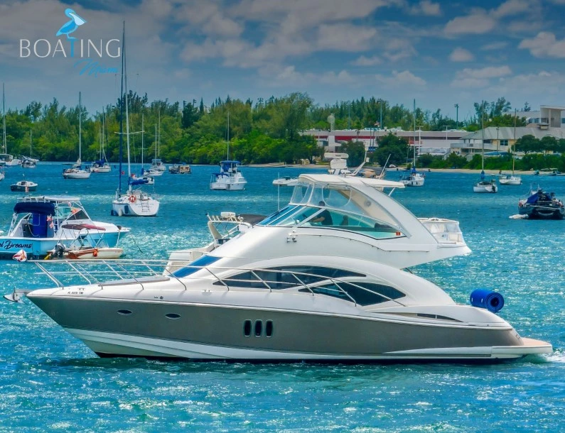 a group of boats in the water