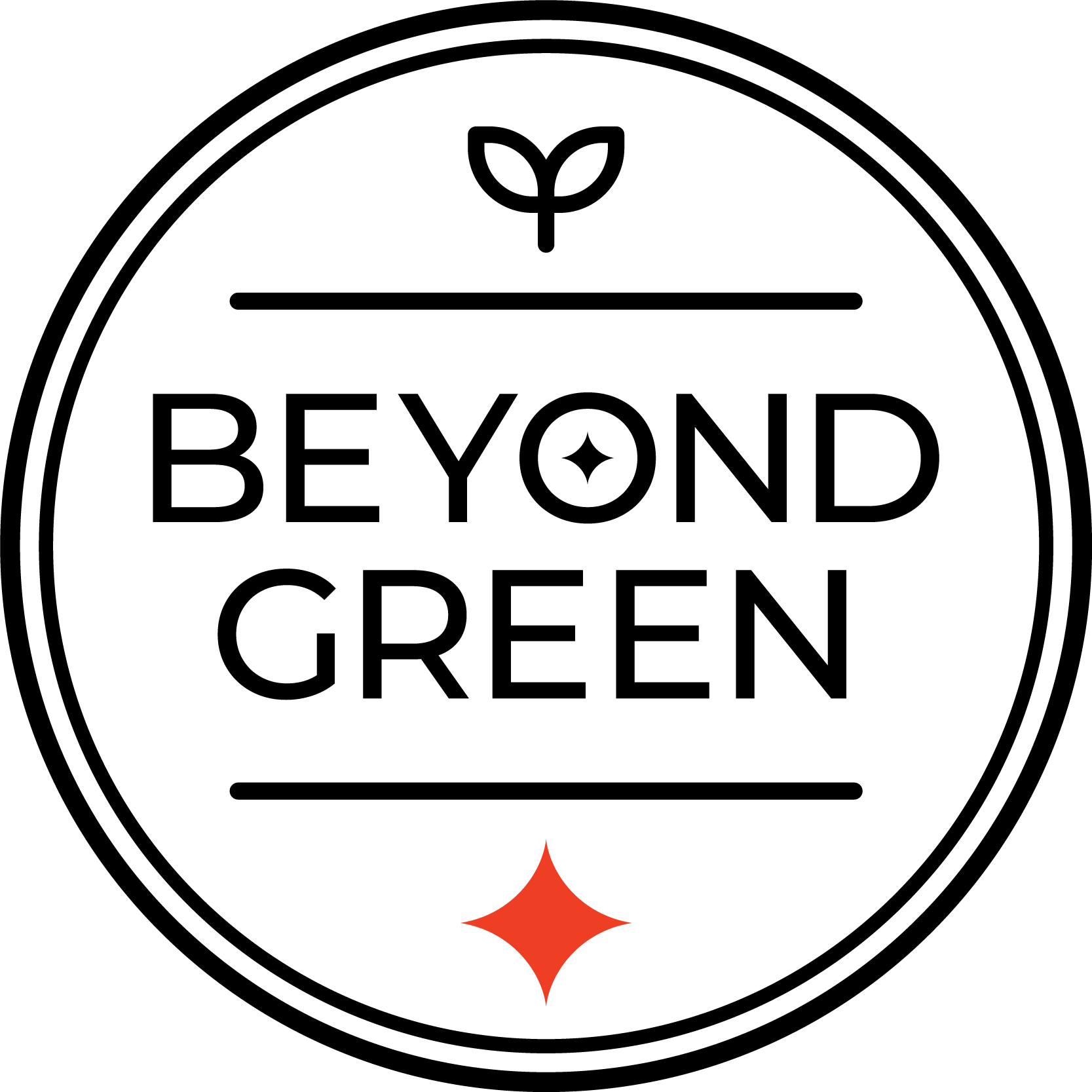 a black background with a red diamond