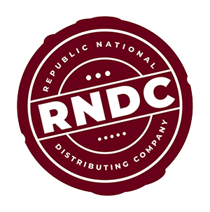 a red circle with white text