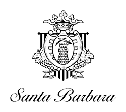 a black and white logo