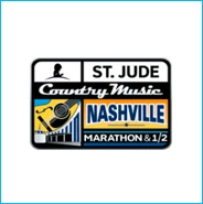 st jude country music nashville marathon logo