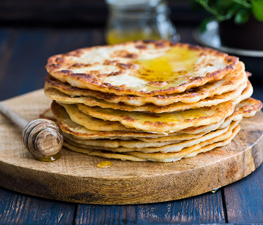 stack of pancakes