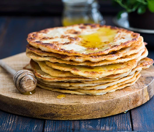 stack of pancakes