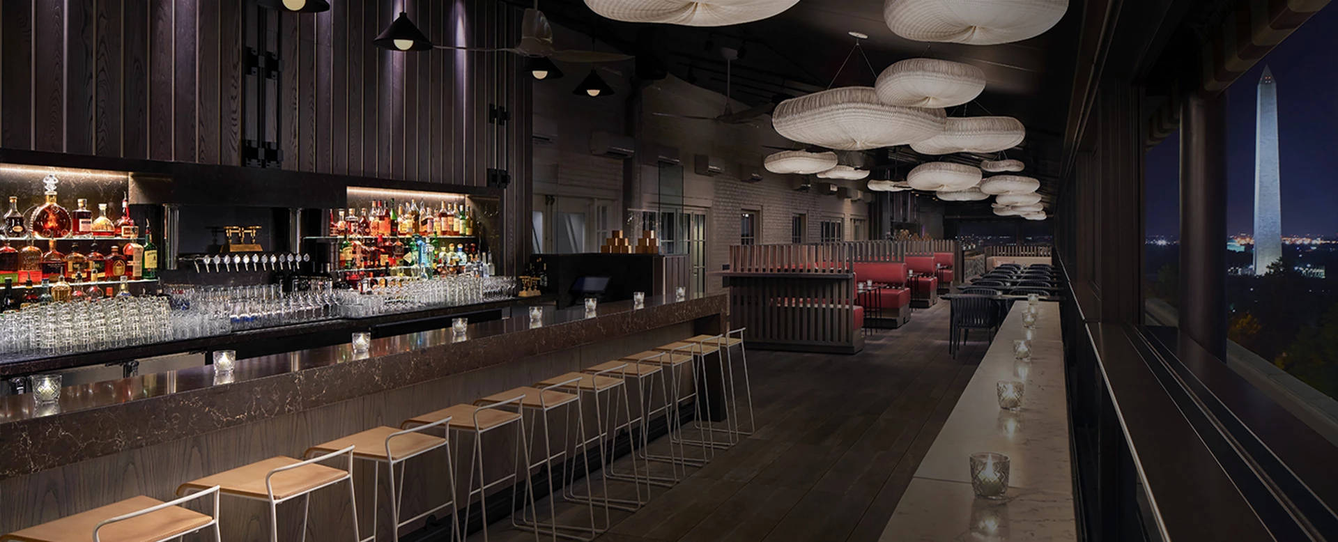interior bar area