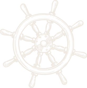 a drawing of a steering wheel