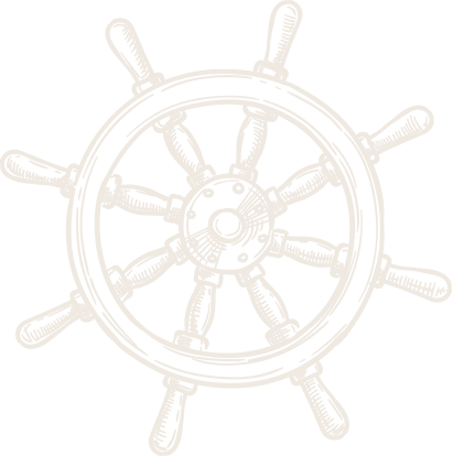 a drawing of a steering wheel