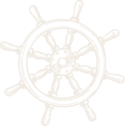 a drawing of a steering wheel