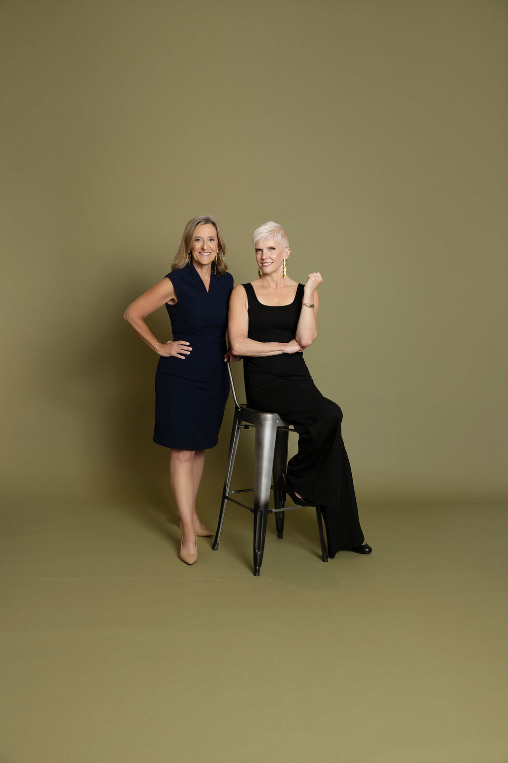 two women posing for a picture