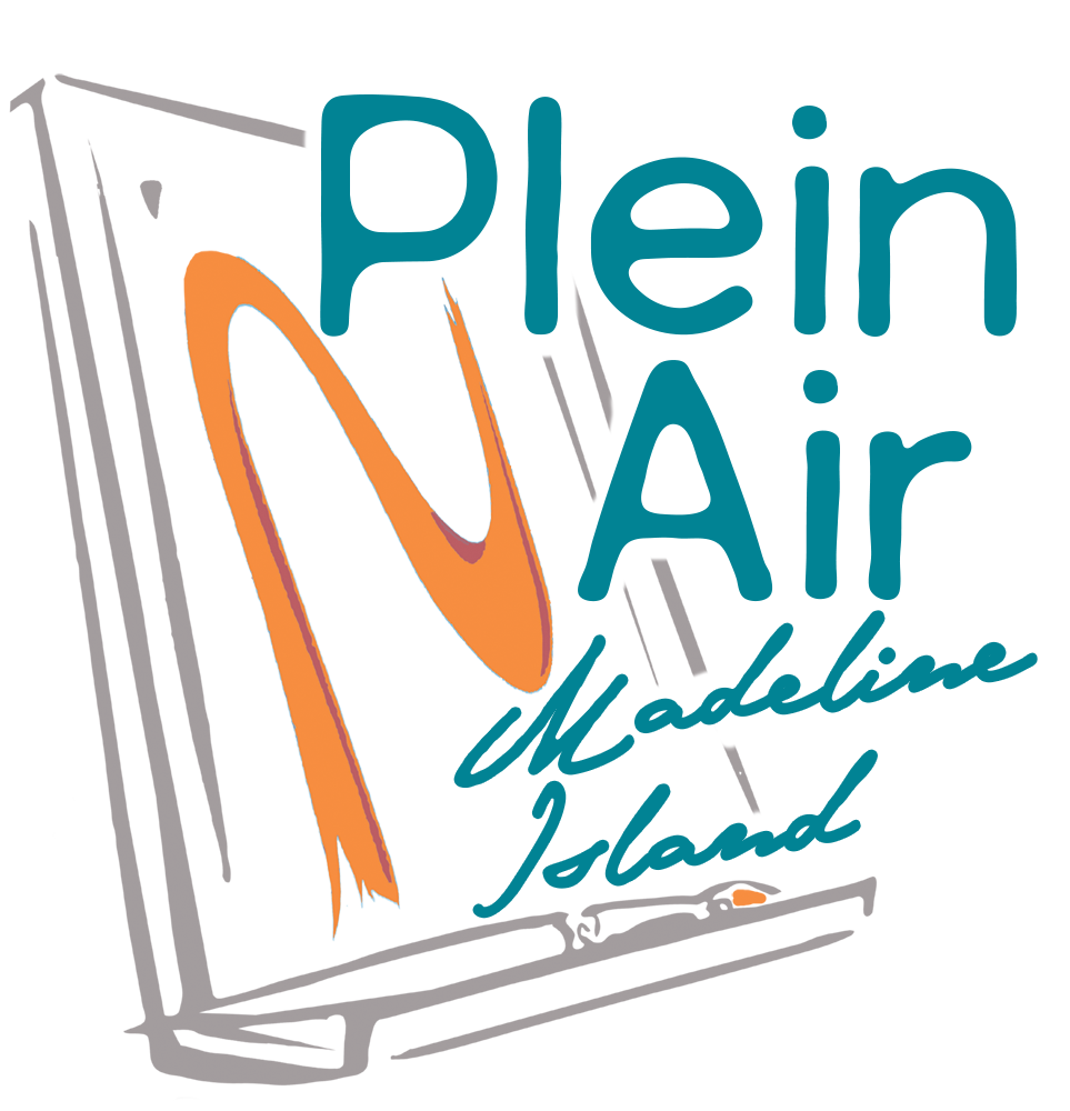 a black and orange logo