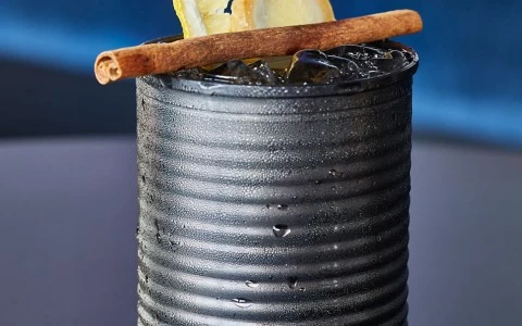 close up of a unique, hand-crafted cocktail
