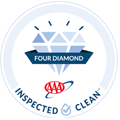 a logo of a diamond