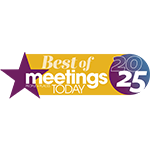 a yellow and purple sign with a star