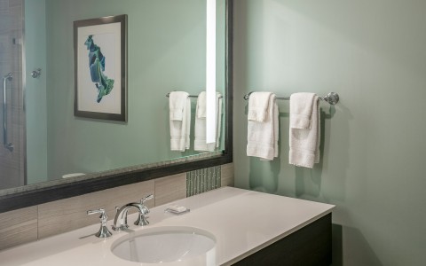 hotel bathroom sink
