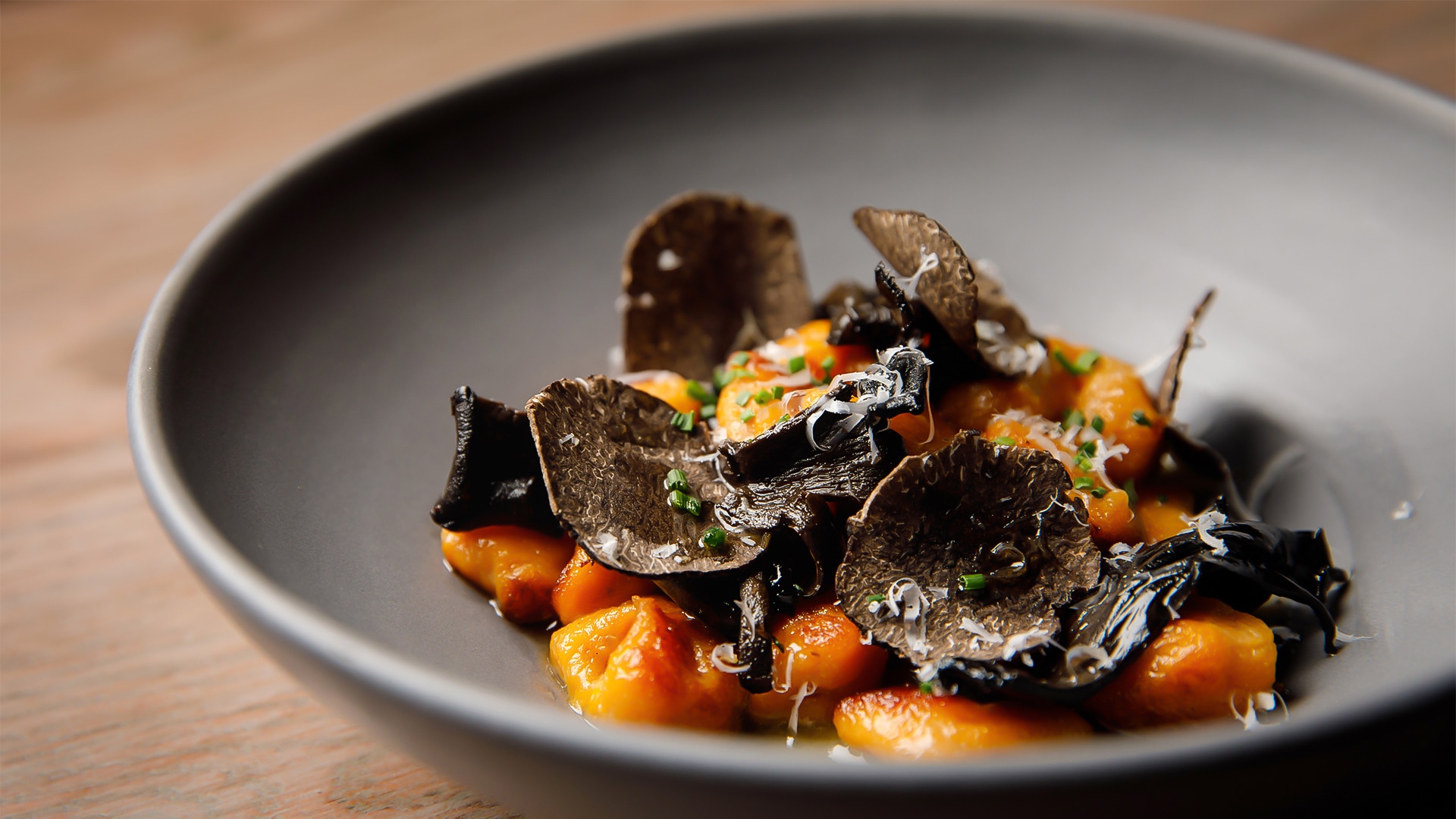 a bowl of food on a table
